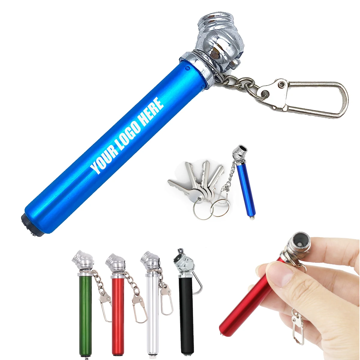Mini Tire Gauge Key Chain 1