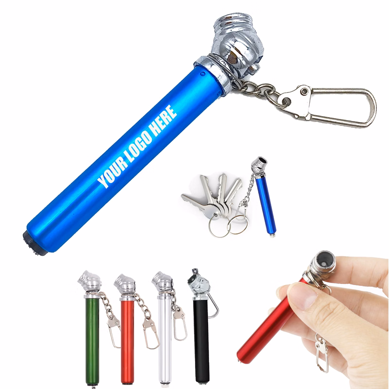 Mini Tire Gauge Key Chain