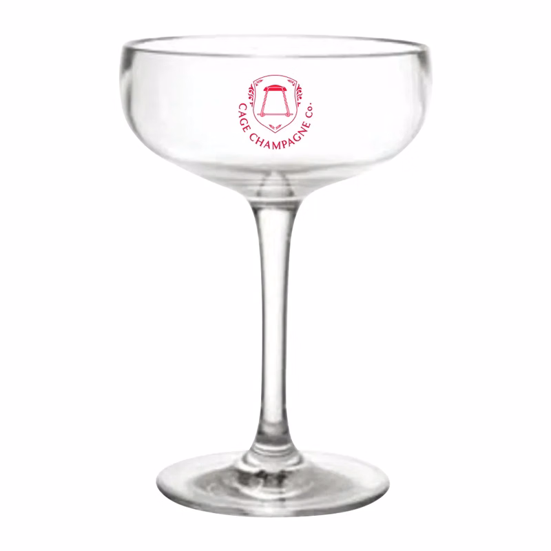 7oz. Acrylic Coupe Glass