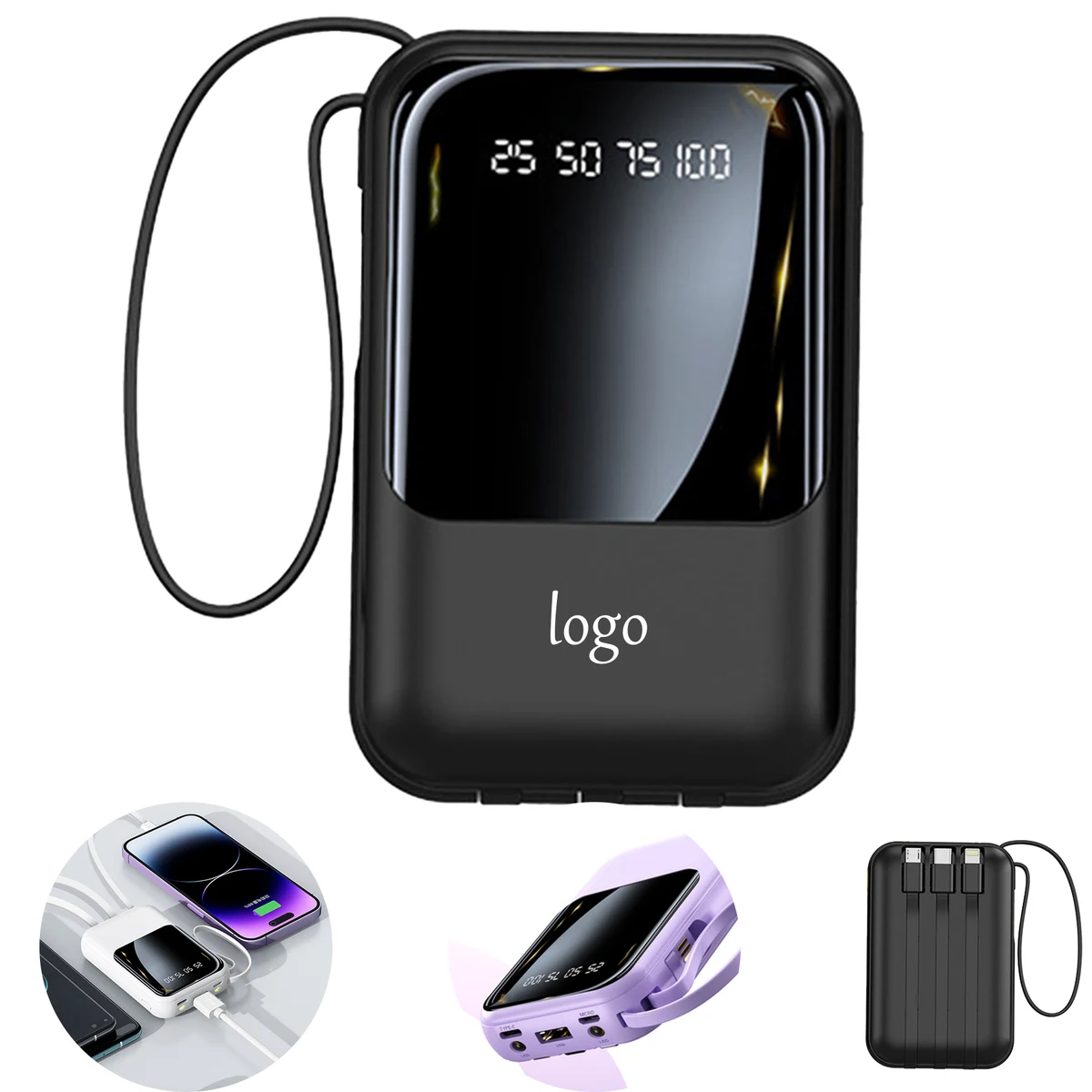 20000mAh Portable Charger with Digital Display 1