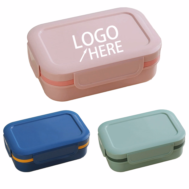 Plastic Dual-Layer Microwave Heating Lunch Box