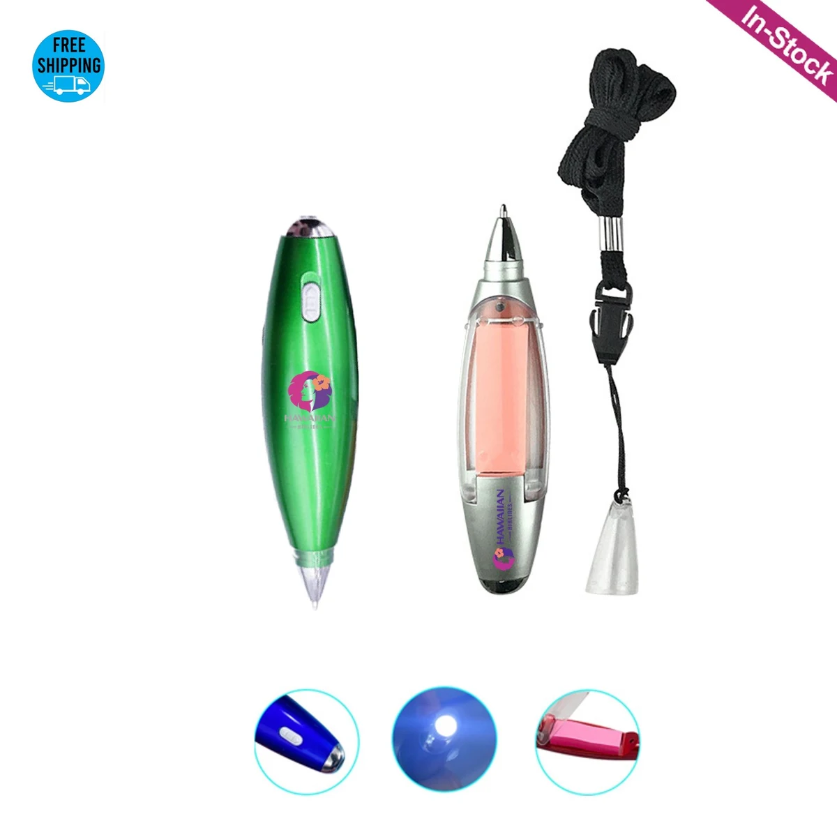 Sticky Note Ballpoint Pen with Lanyard 1