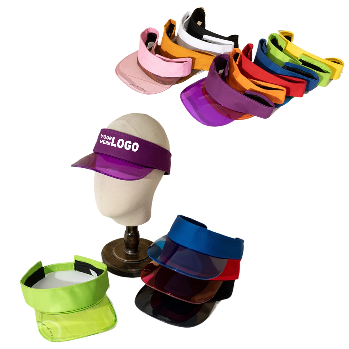 Sporty Clear Color Visor 1