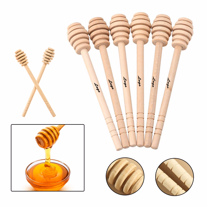 Kitchen Wooden Honey Dipper Stick
