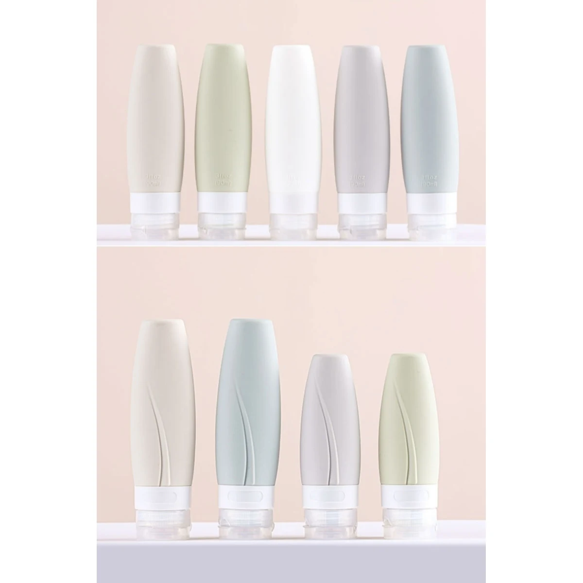 3 OZ Silicone Travel Bottle 1