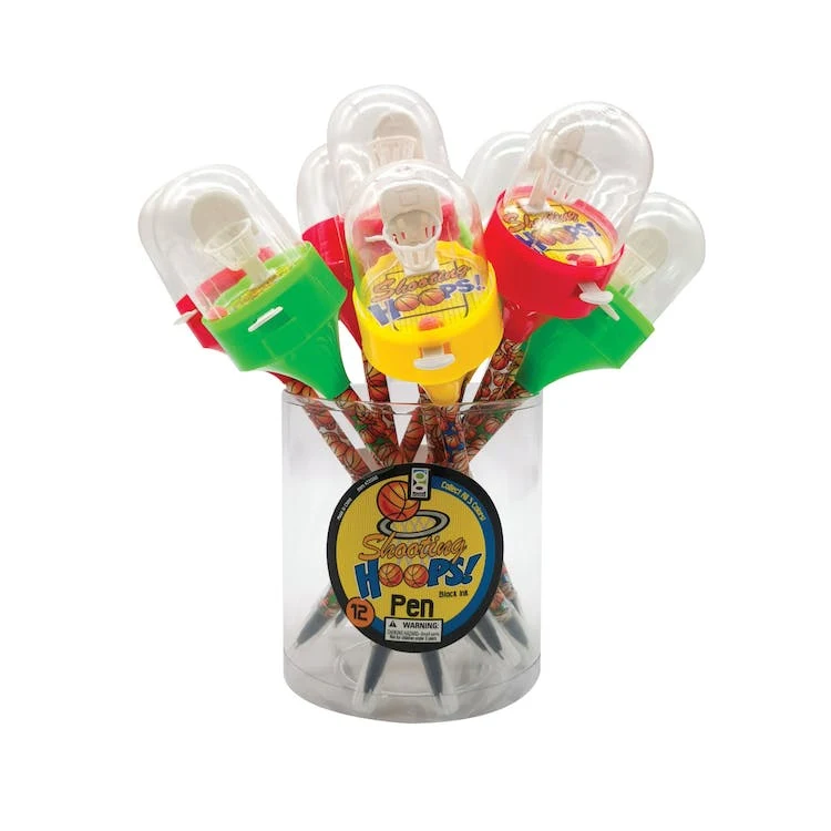 Shooting Hoops Pens - 3 Colors 1