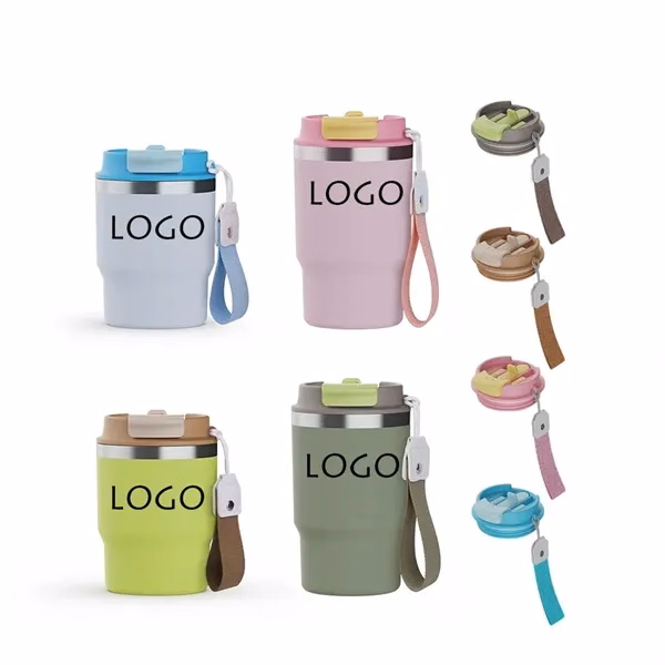 12oz 16oz Insulated Stainless Steel Travel Tumbler for Commutes, Fitness and Travel