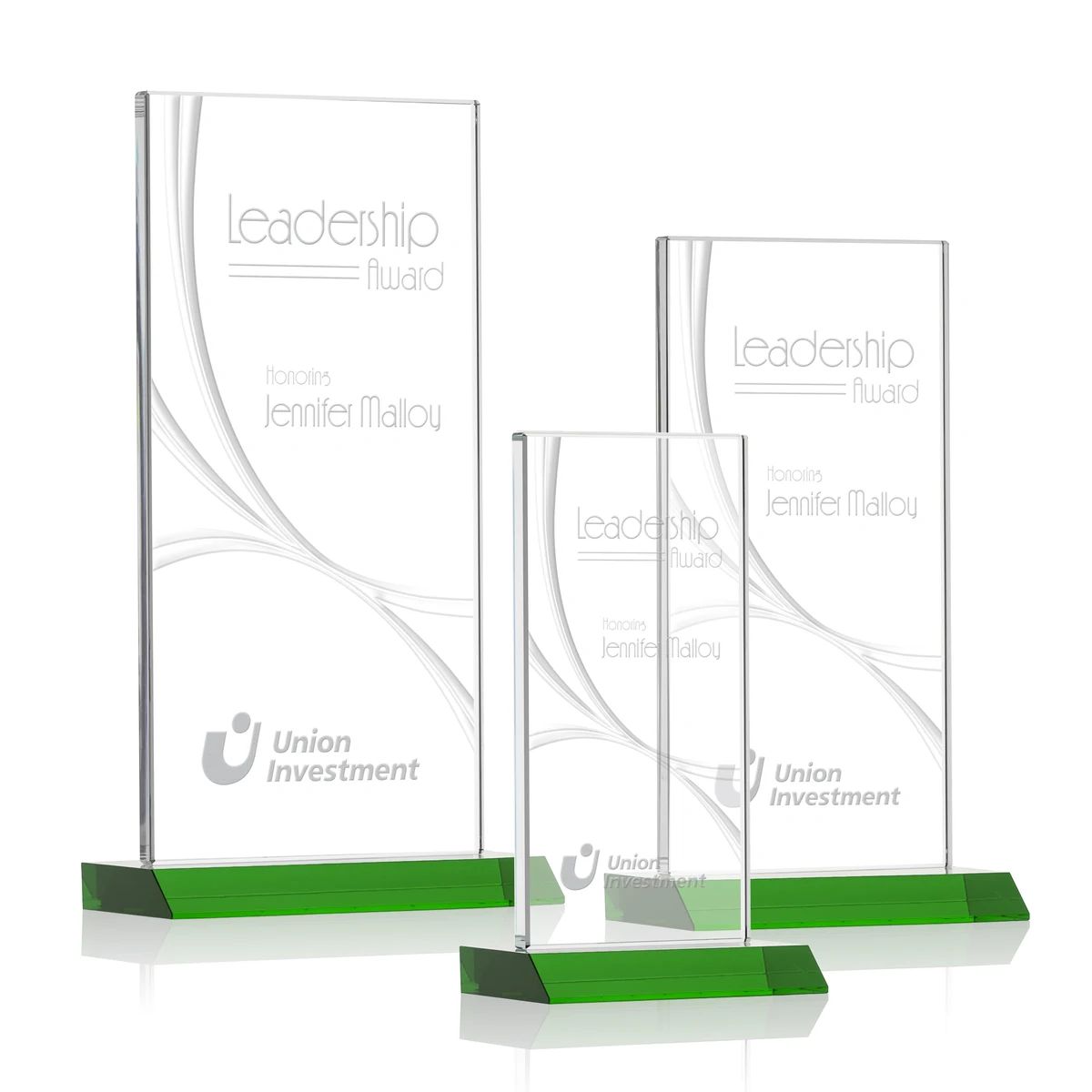 Keane Liquid Crystal™ Award - Green 1