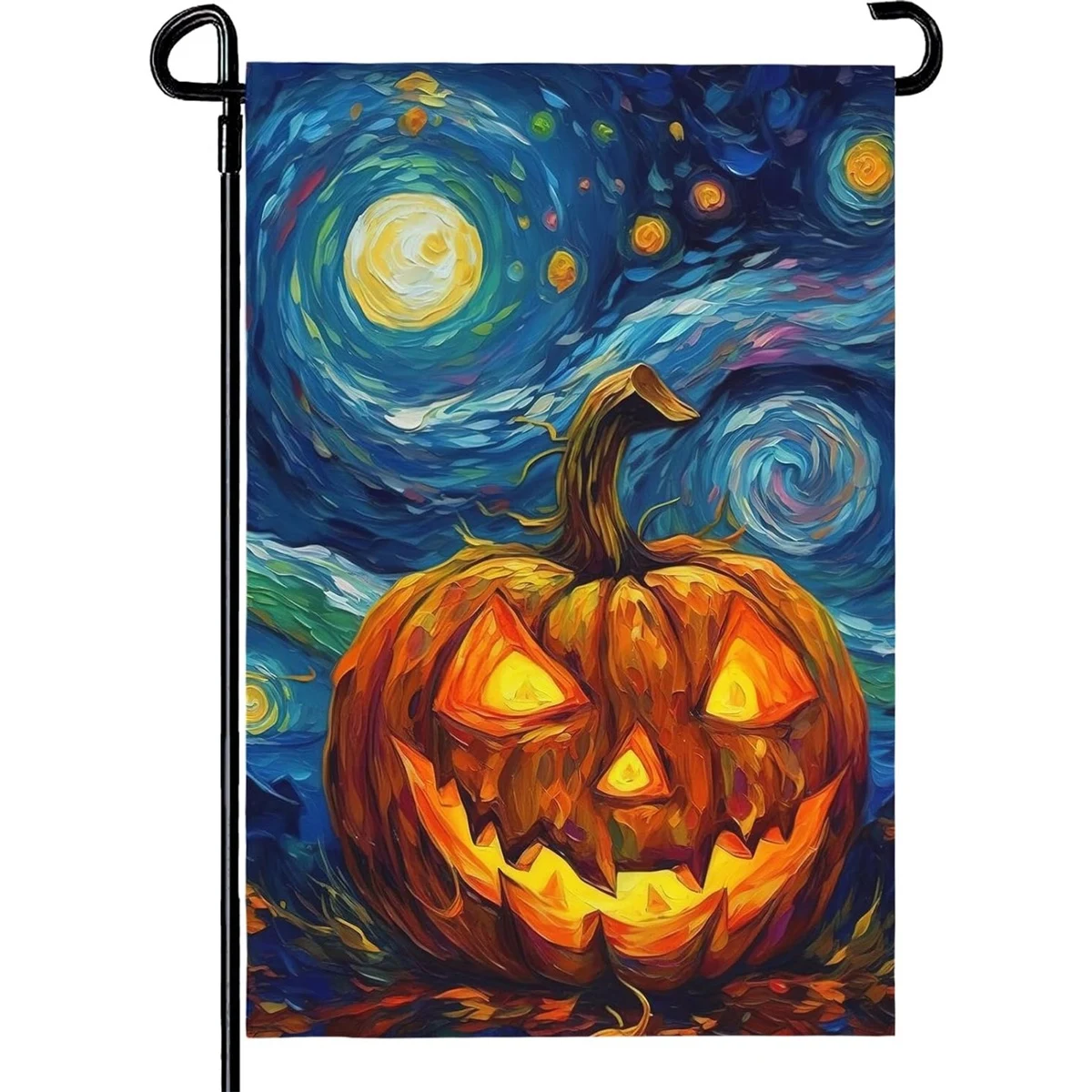 12" x 18" Custom Single Reverse Garden Banner 1