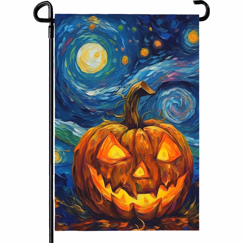 12" x 18" Custom Single Reverse Garden Banner
