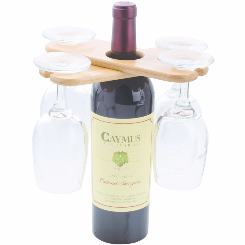 Bamboo Wine Butler (Set Of Two)