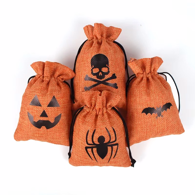Drawstring Halloween Candy Bag