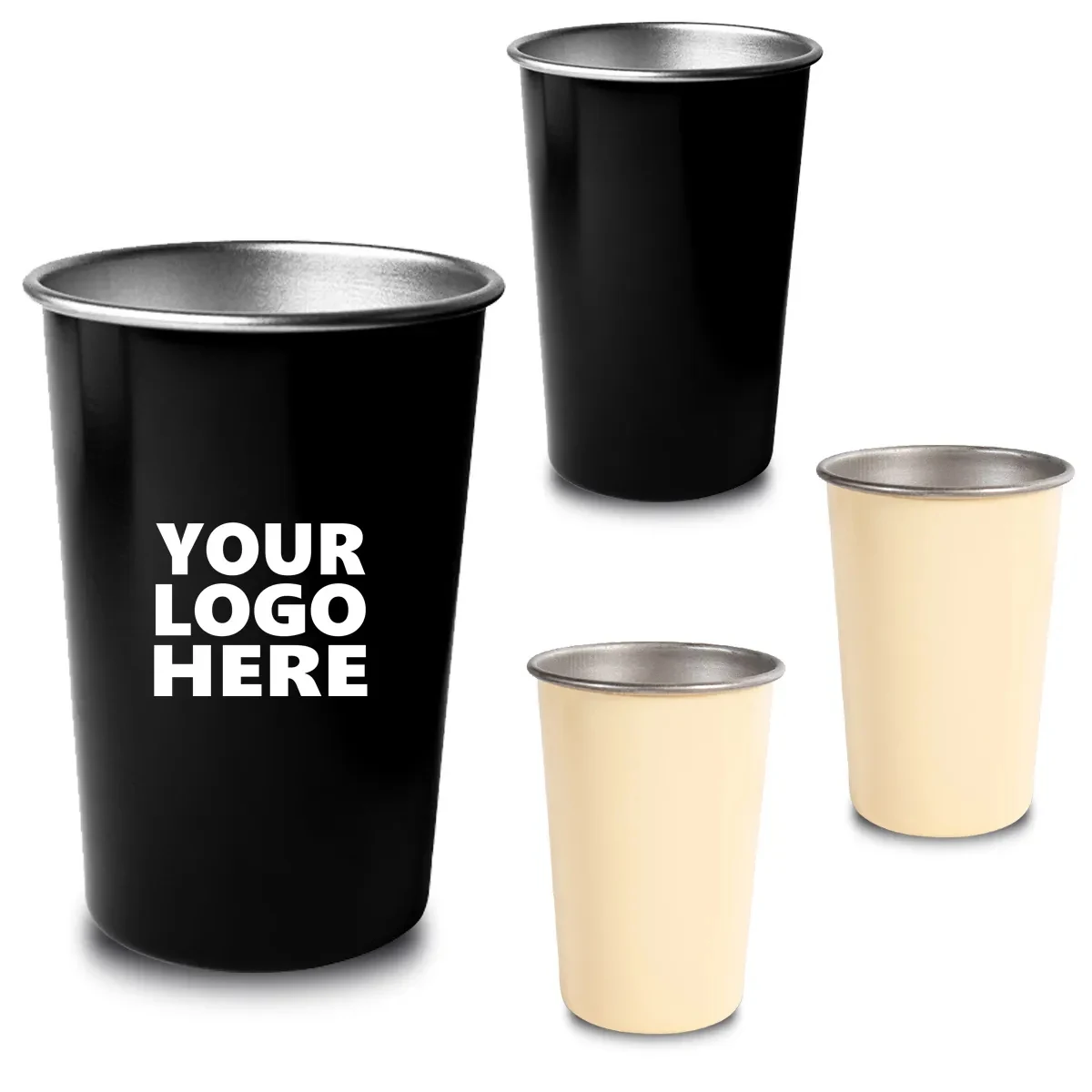 Stainless steel camping drinking cup 1