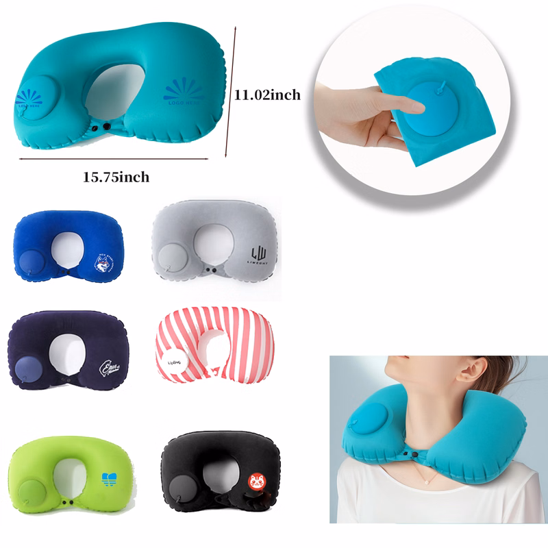 Inflatable Portable U-Shaped Neck Pillow