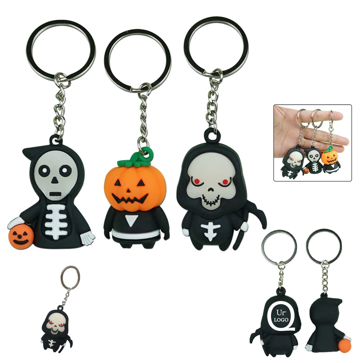 Pvc Halloween Keychain 1