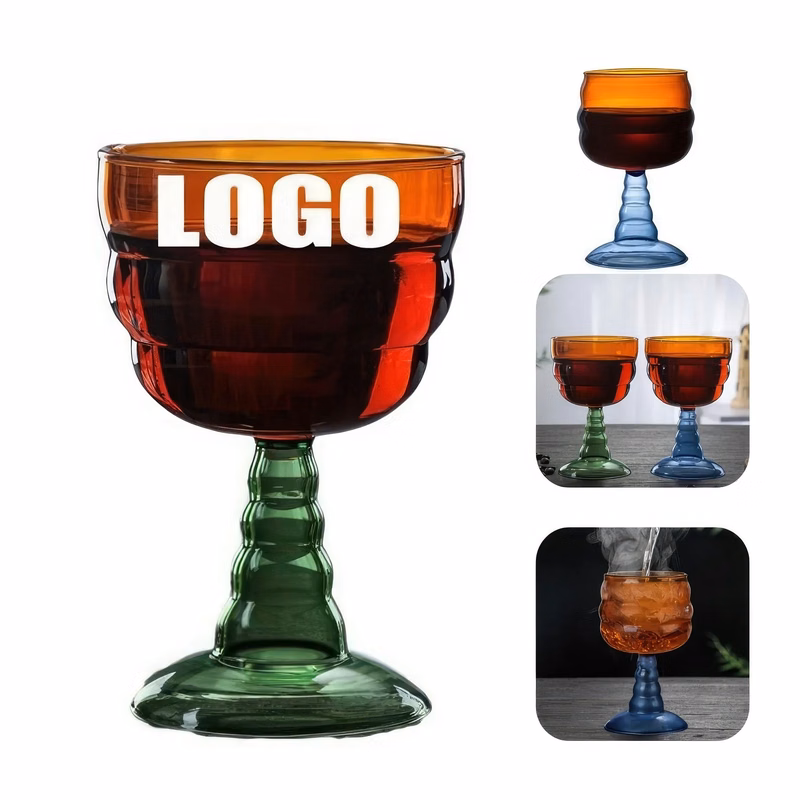 11.8 OZ. Glass Wine Champagne Gift Drinking Goblet Cup