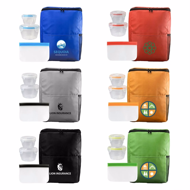 Sporty RPET Nested Snack Set