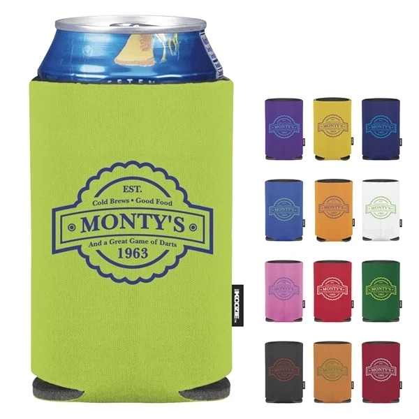 Bulk Beer Can Coolers Sleeves Slim Neoprene, custom koozie with logo imprint 1