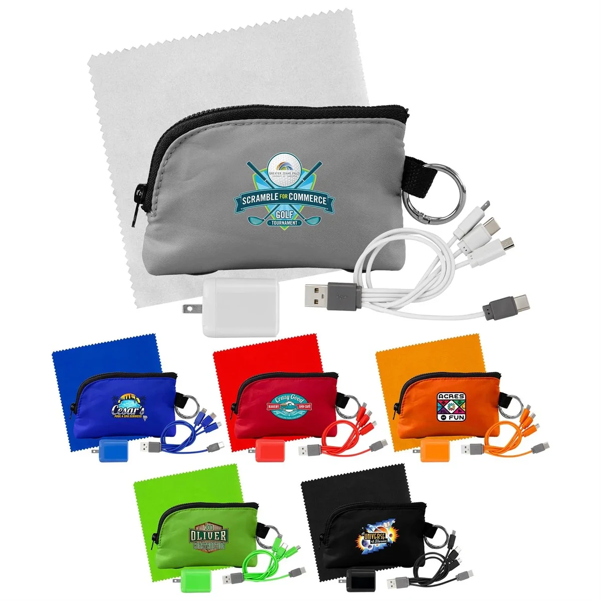 Zip Around Wall, Cable & Cloth Kit 1