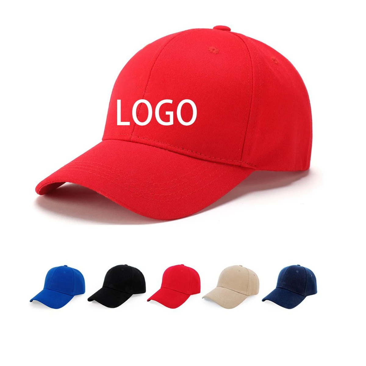 6 Panels Golf Baseball Hats Caps 1