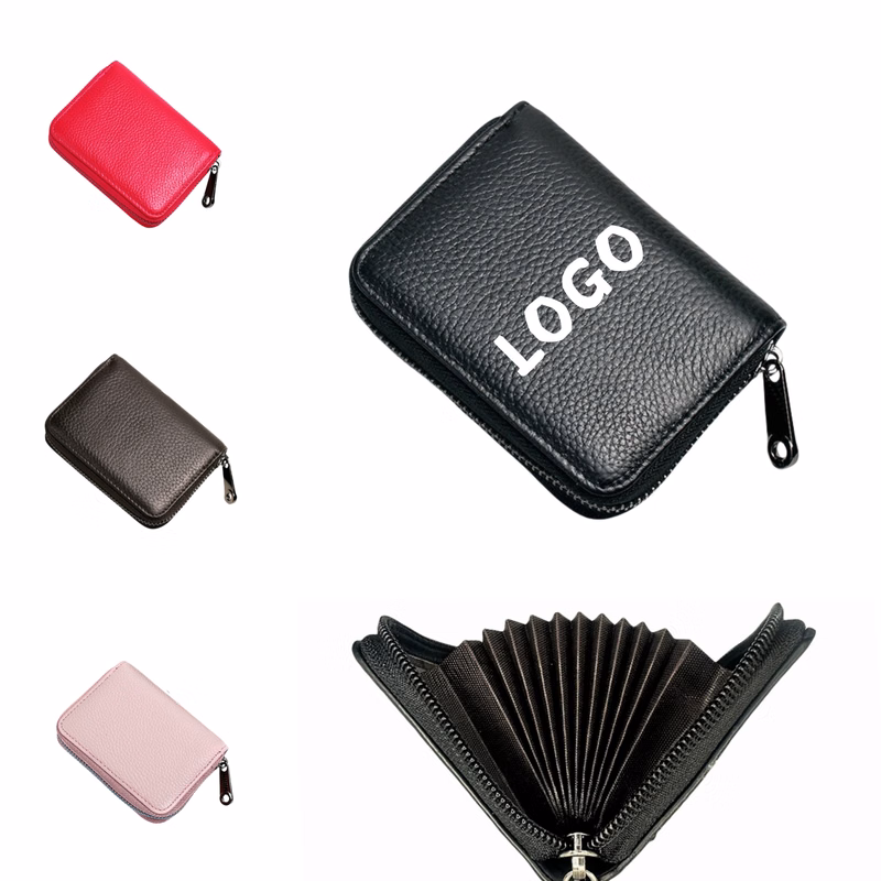 Accordion Wallet With Zipper