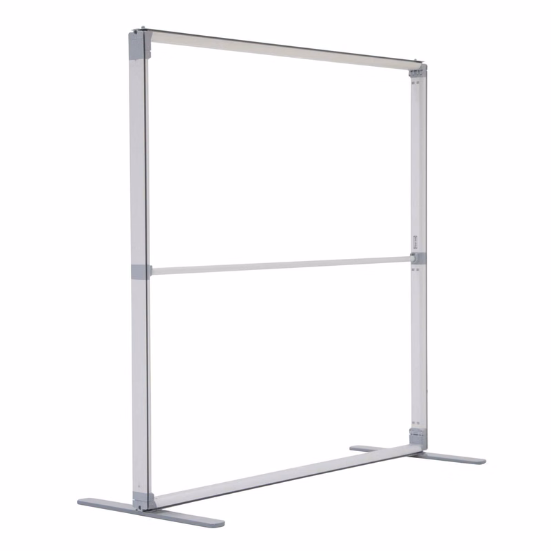 Journey SEG Half Wall Hardware With 90° Connectors
