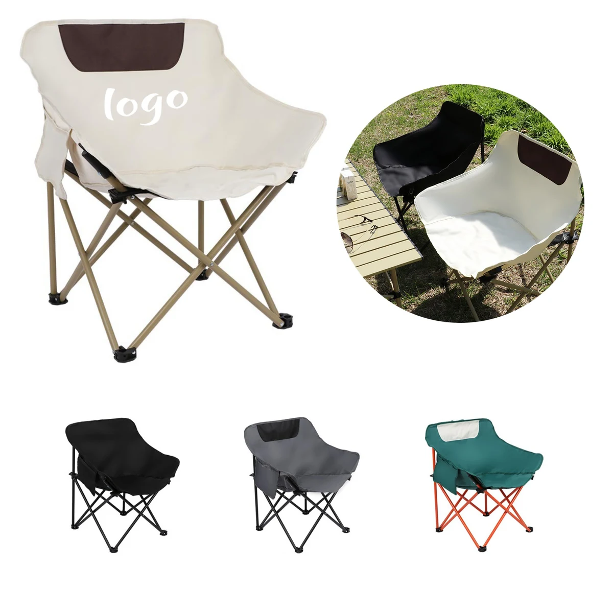 Portable Folding Camp Chair 1