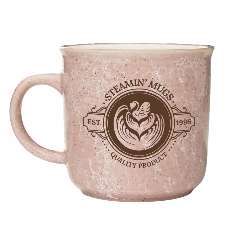 13 oz. Cairn Marble Coffee Mug (1 Color Imprint)