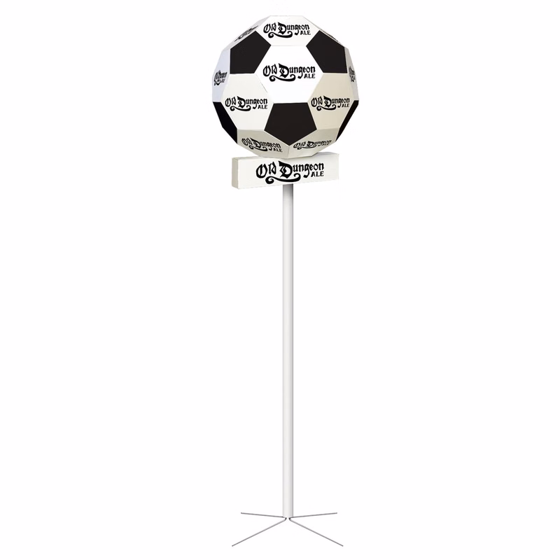 3-D Soccer Ball Pole Topper