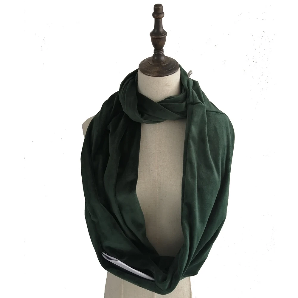 Baby camping women Scarf With Pocket TRAVEL OUTDOOR 1