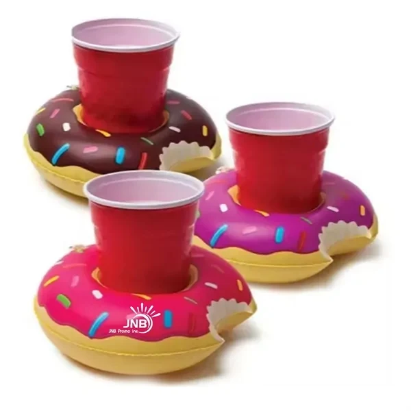 Fun and Functional PVC Water Inflatable Cup Can Holder 1