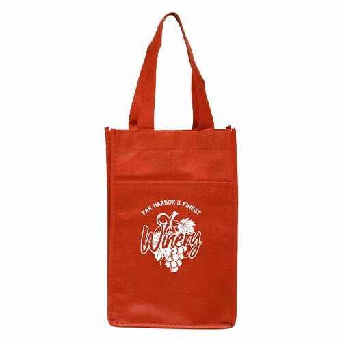The Luxor Non-Woven Reusable Wine Bag