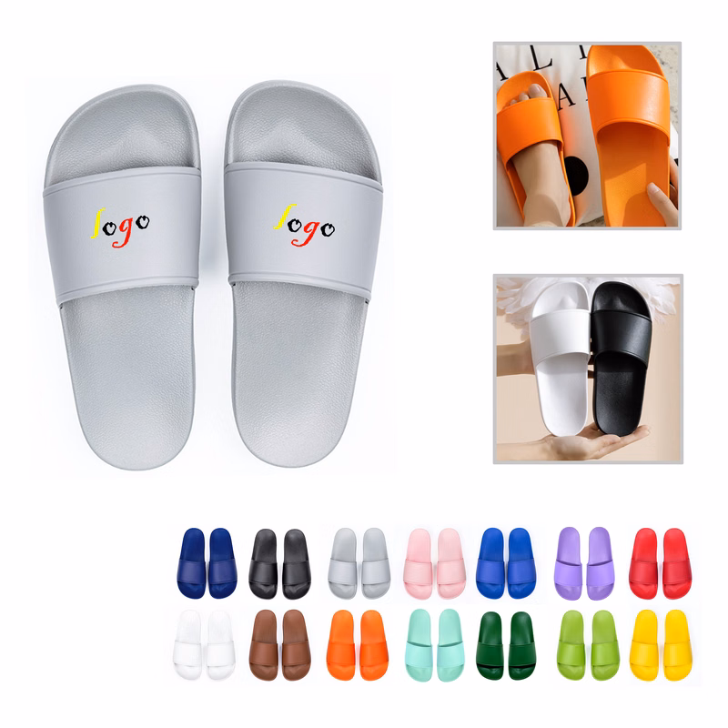 MOQ10 Summer PVC Slippers Non-Slip Size 10