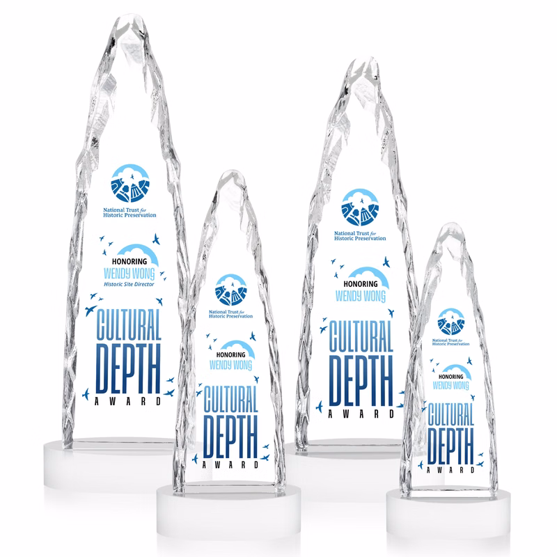 Goderich VividPrint™ Award on Base - White