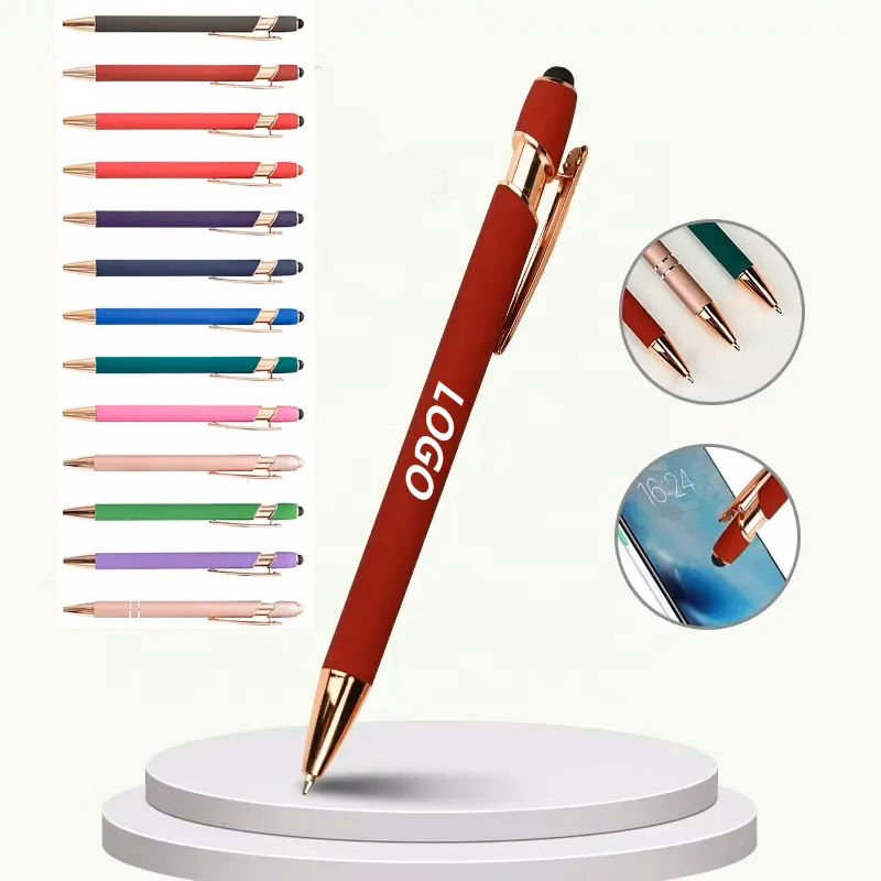 Ballpoint Pen with Stylus Tip