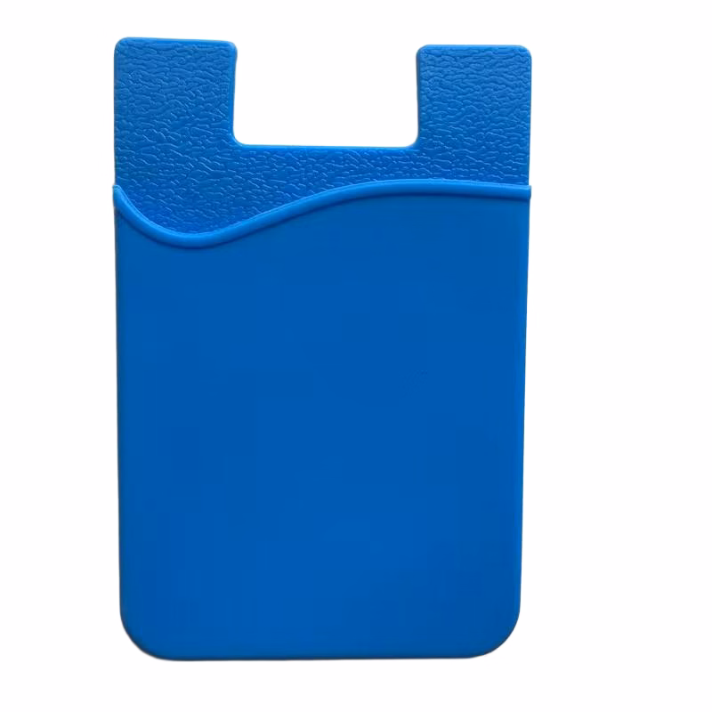 Silicone Adhesive Back Card Holder for Cell Phone