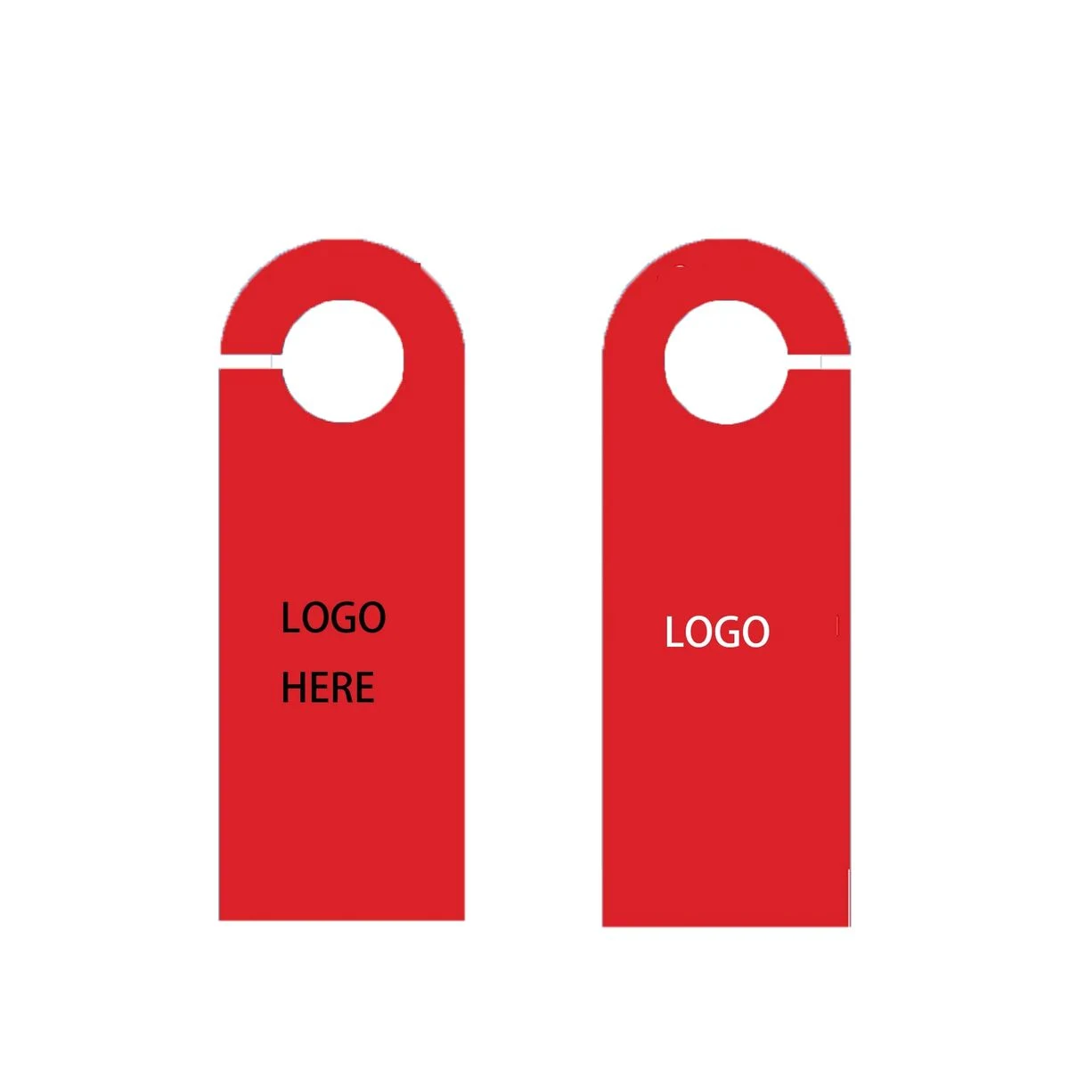 Coated Paper Custom Hanging Door Publicity Sign Plate 1