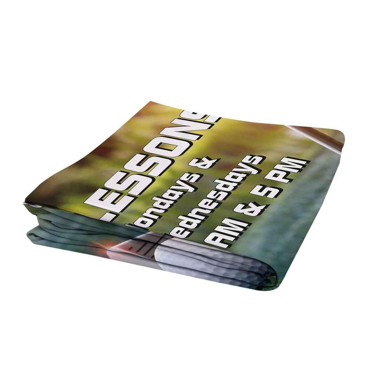 50" EuroFit™ Flex Sign with Ballast Base Graphic Cover 1