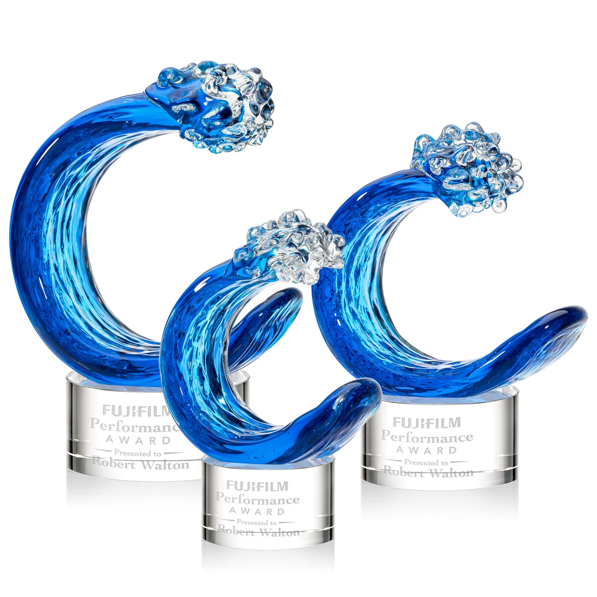 Oceana Award on Marvel Base - Clear 1