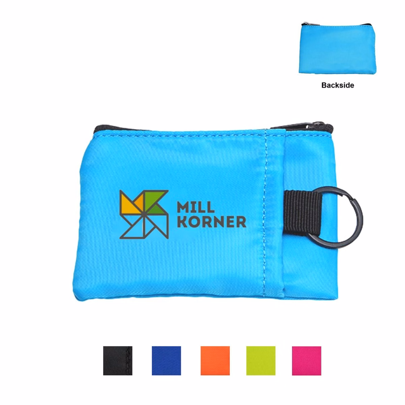 Zippered Keyring Wallet