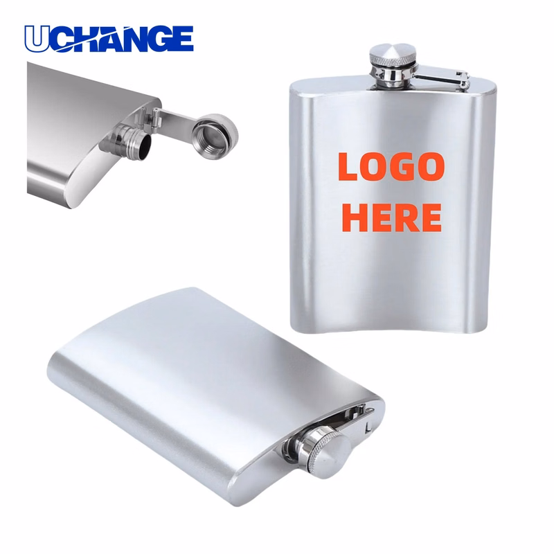 Stainless Steel Hip Flask Container (8 oz.)