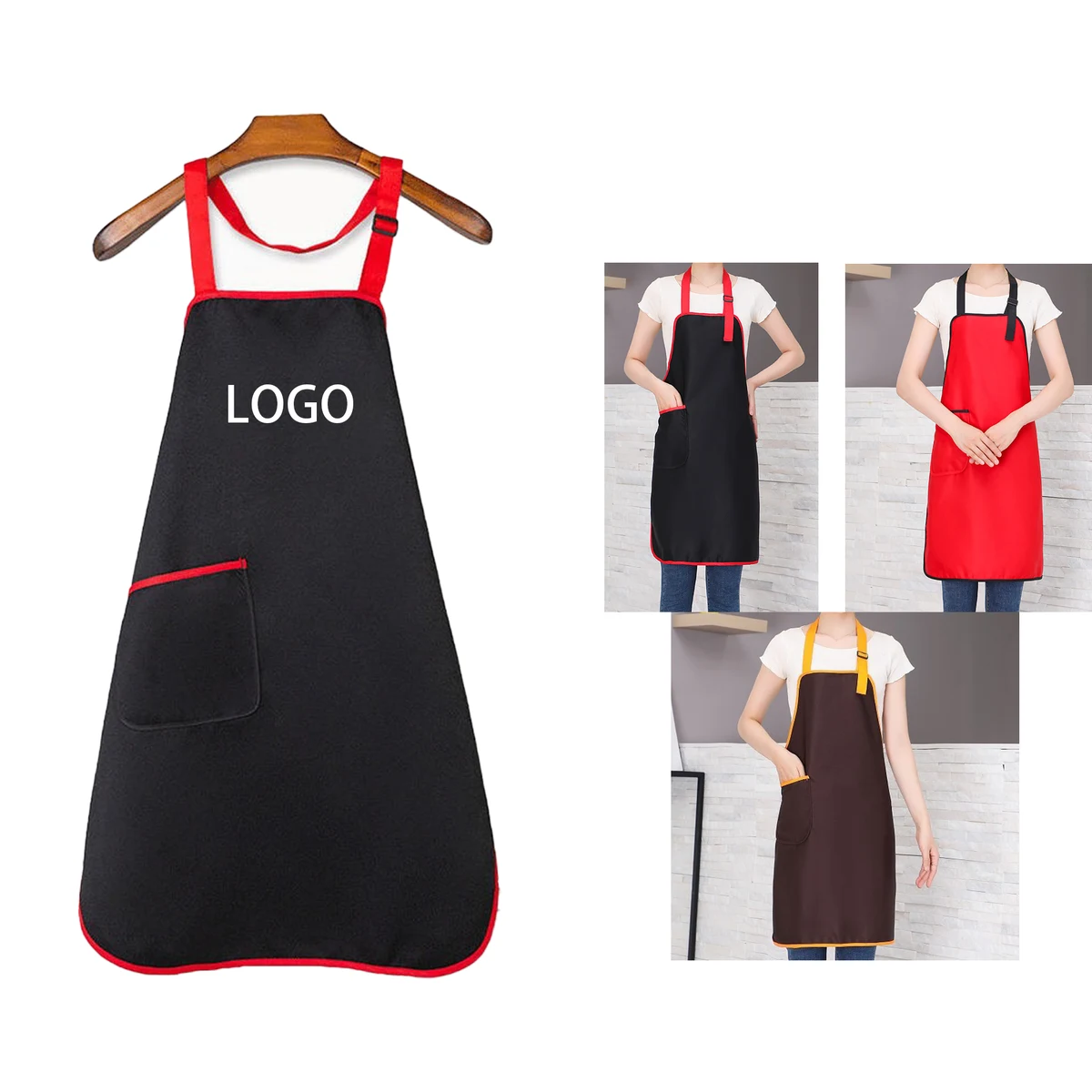 Washable Catering Branded Pinafore 1
