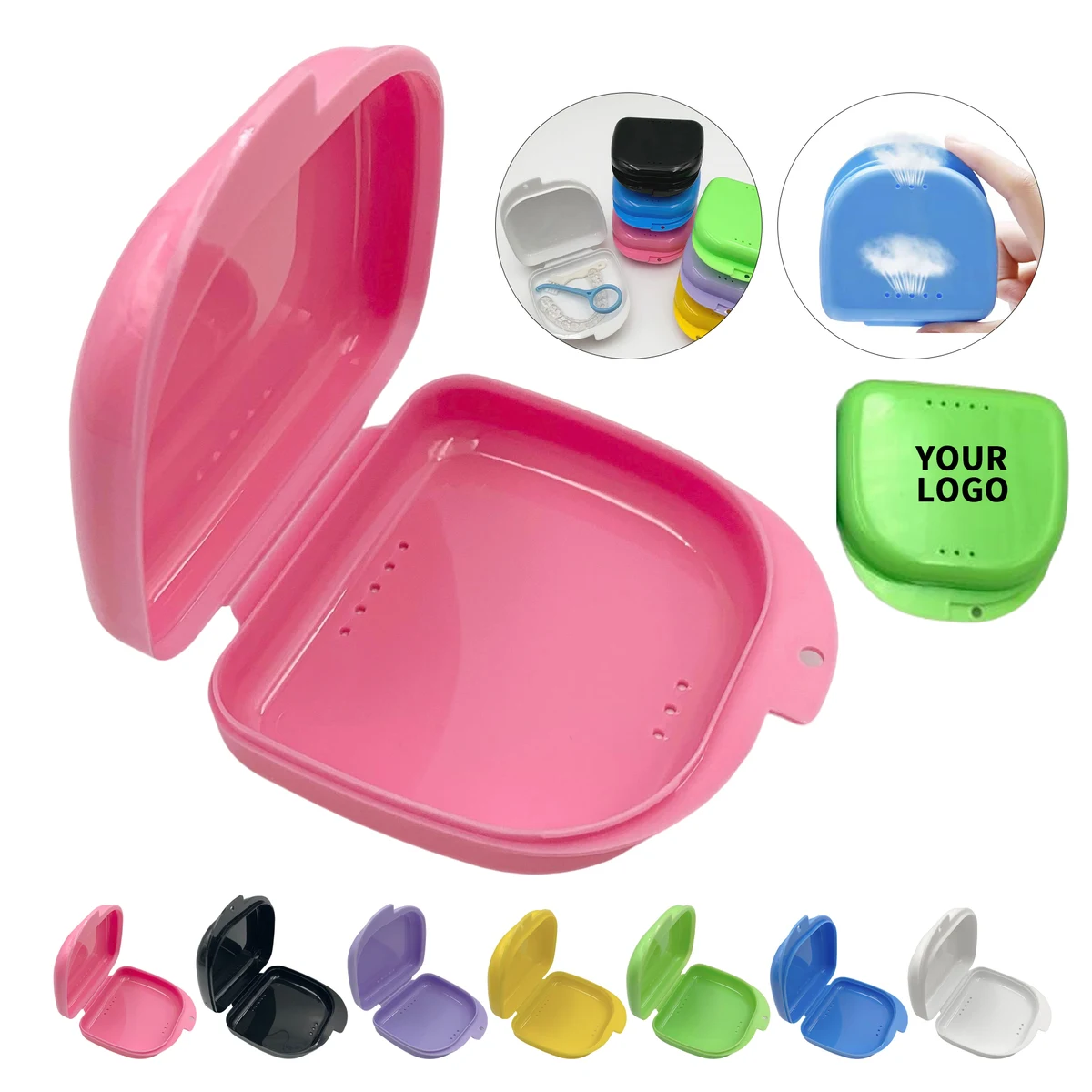 PPT Material Dental Retainer Case Vent Holes 1