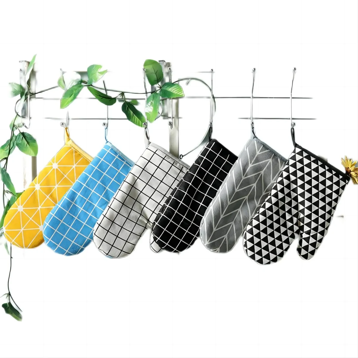 Cotton And Linen Oven Glove 1