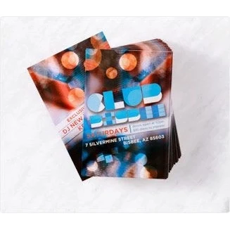 Event and Club Flyers, Full Color, Various Sizes 1
