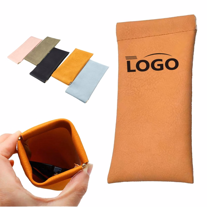 Portable Auto-Close Sunglass Storage Pouch