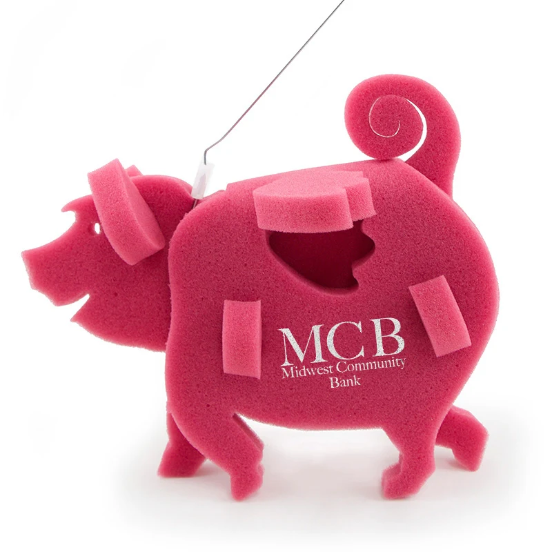Flying Pig on a leash 1