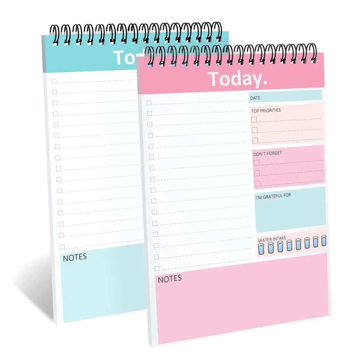 Daily Planner Notepad Undated 52 Sheets 1