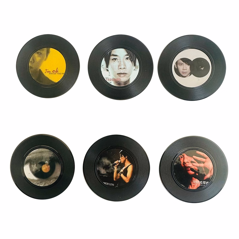 Customizable CD-Shaped Fridge Magnets