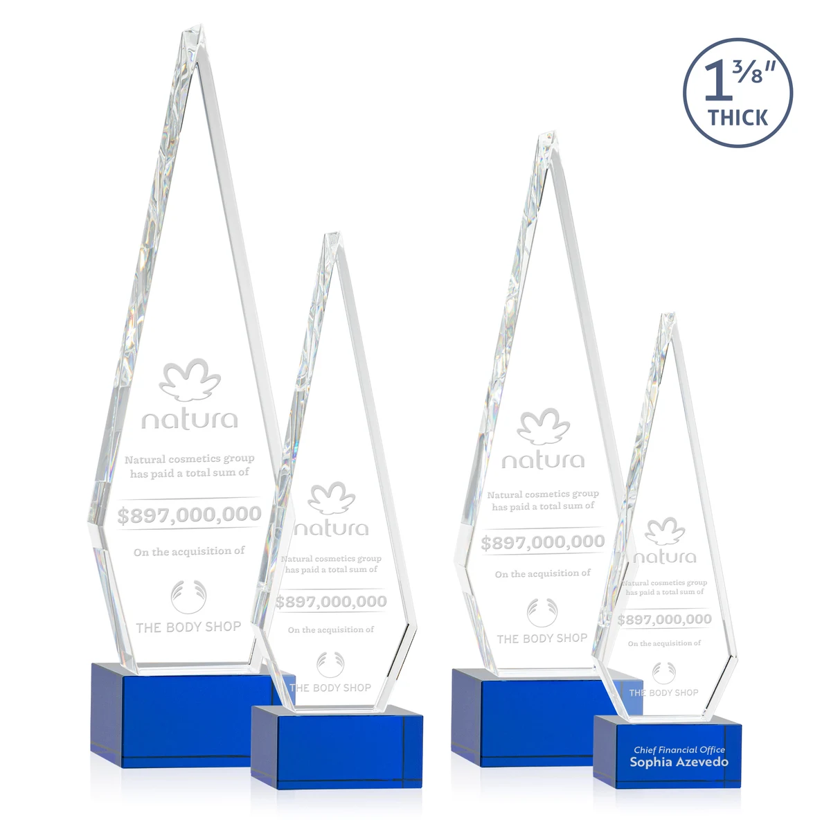 Springfield Award on Hancock Base - Blue 1